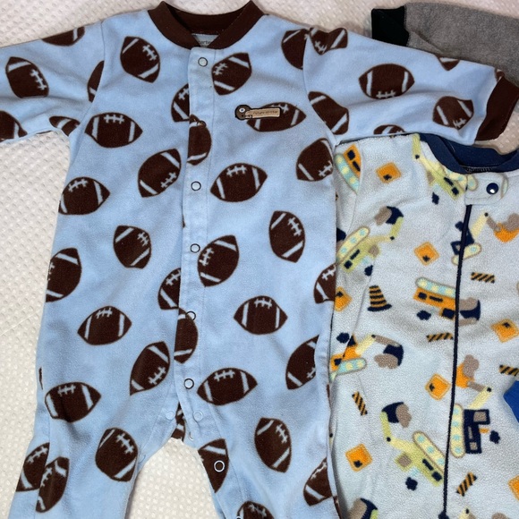 Boys Fleece Sleeper Bundle 9m - Picture 2 of 8